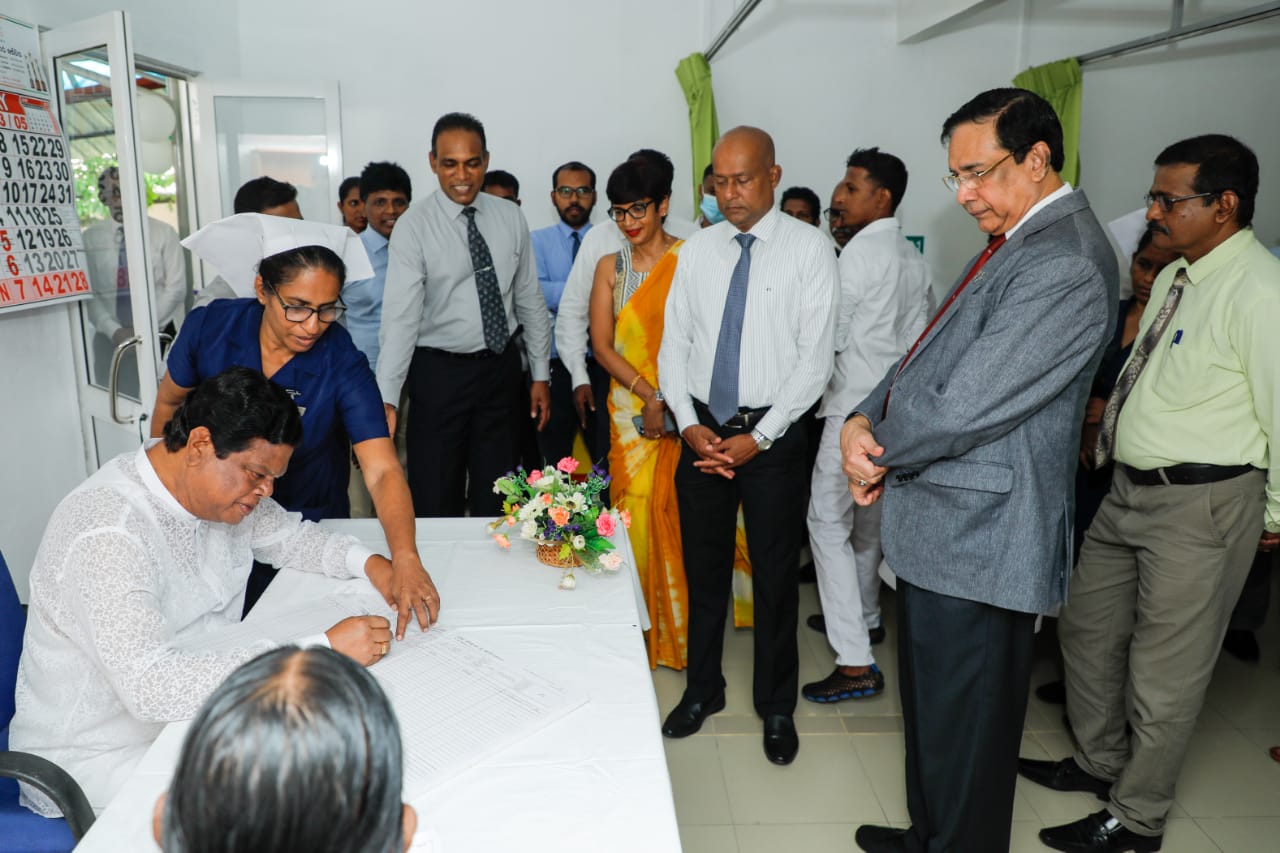 Hayleys Agriculture has taken an active role in supporting the healthcare sector by reconstructing and improving the Nephrology and Dialysis Ward – May 2023